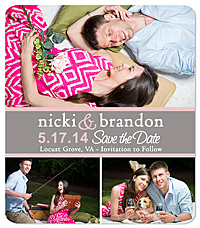 Picnic Save the Date Magnet